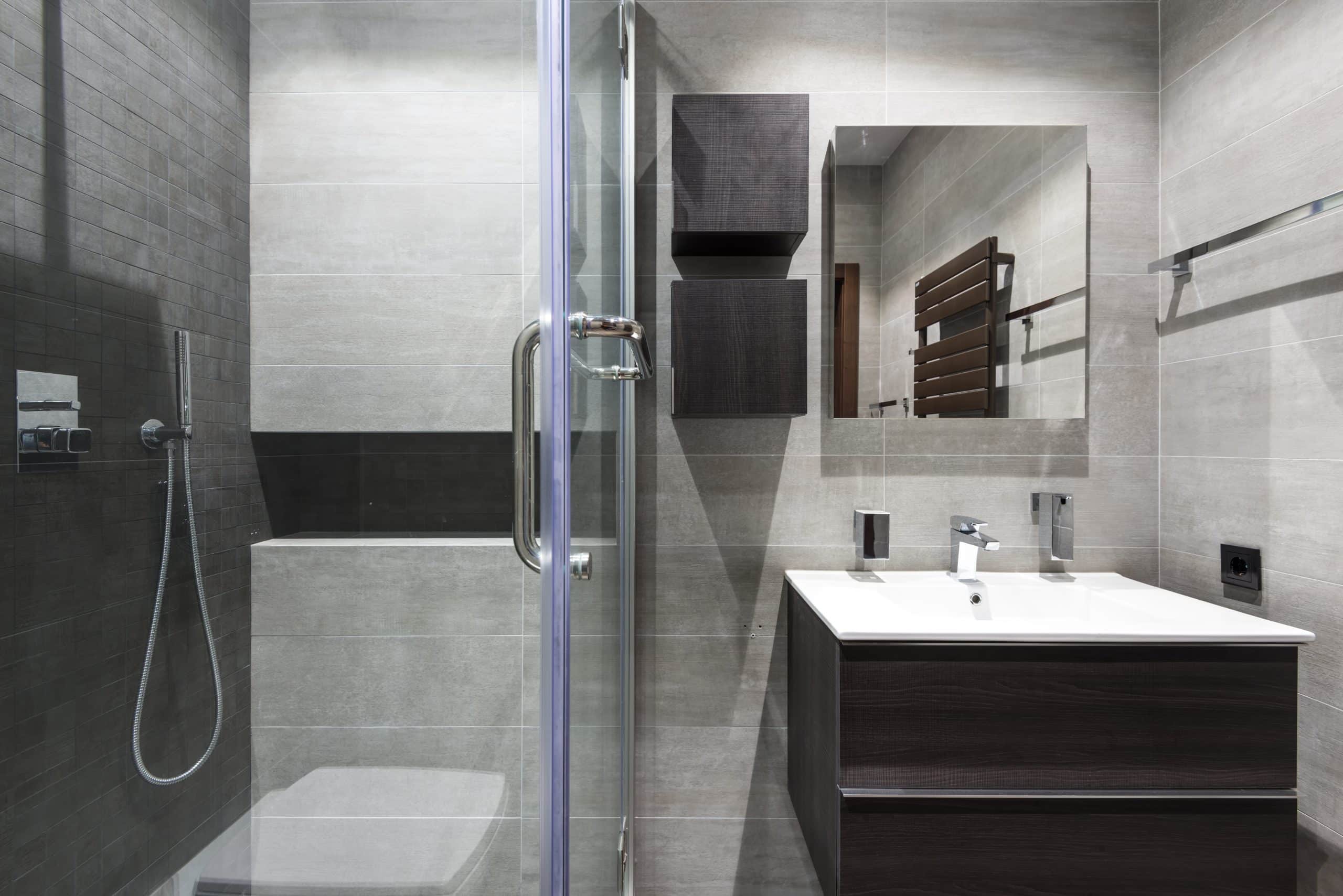 guest bathroom renovation project