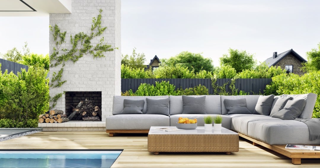 heat it up outdoor living space