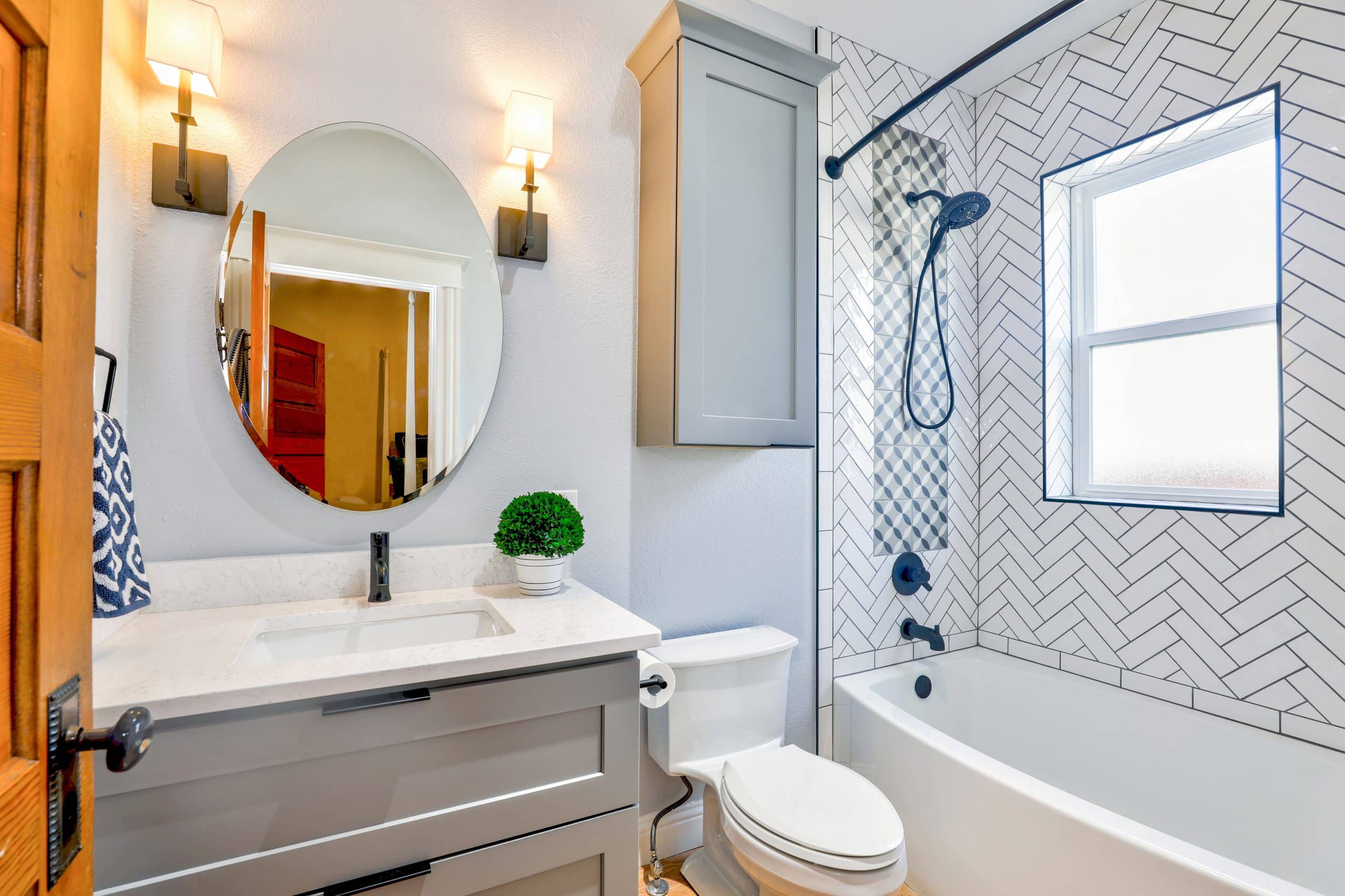 renovating a bathroom