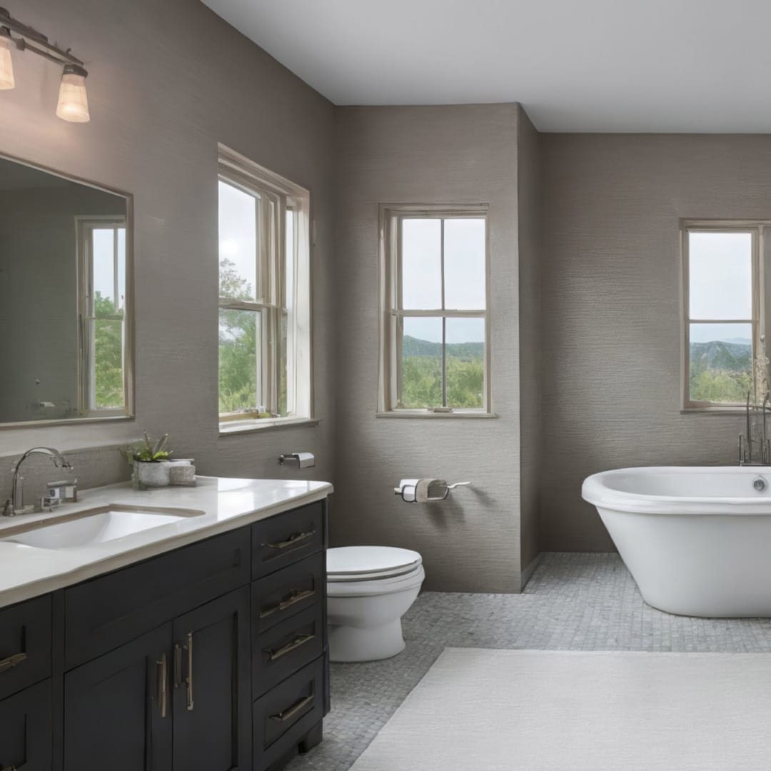 simple bathroom remodel