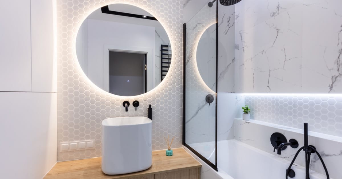 a very small bathroom remodel