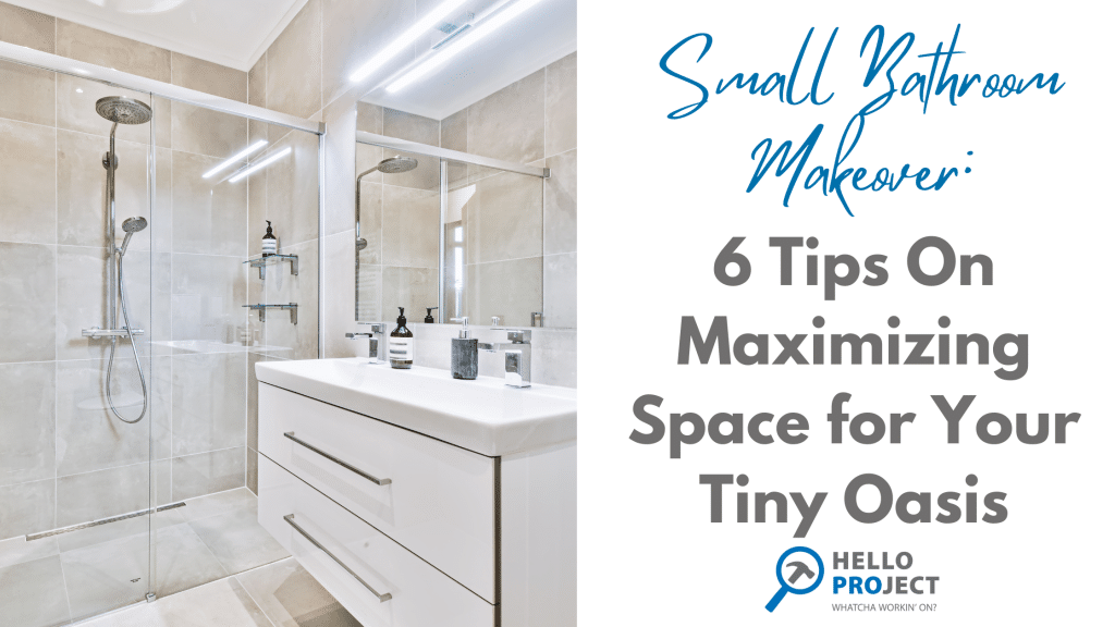 small bathroom makeover space for your tiny oasis